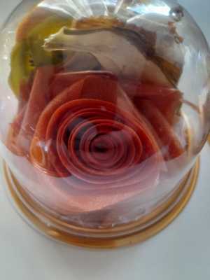 Розы из пастилы.