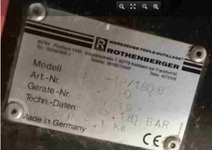   Rothenberger HD 19/180 B