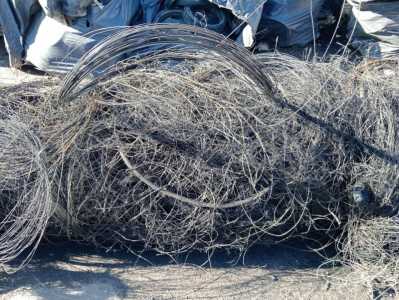 Металлокорд после пиролиза