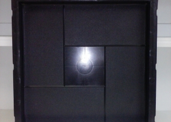 формы для изготовления тротуарной плитки 30х30х3см калифорния