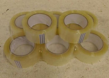 Скотч упаковочный прозрачный 130 м,