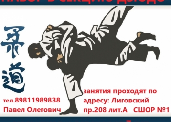 БЕСПЛАТНЫЕ ЗАНЯТИЯ ПО ДЗЮДО