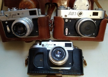 Фотоаппараты плёночные Ссср