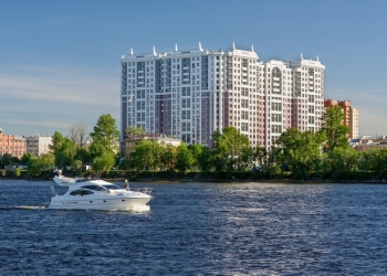 2-к квартира, 60 м2, 18/19 эт. на набережной Невы