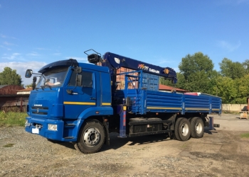 КАМАЗ с КМУ Daehan NC 760