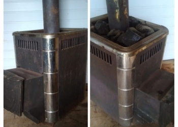 Дровяная печь-каменка эконом класса Шилка