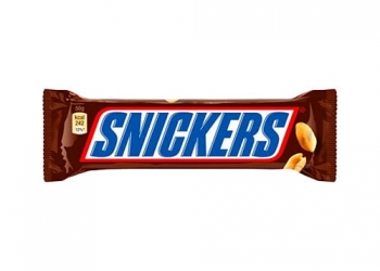 Сникерс шоколадный батончик 50,5гр.