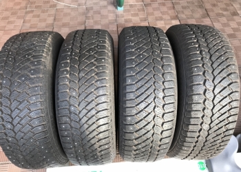 Продам шины б/у шипованные 225/65 R 17 T XL