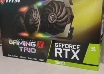  MSI GeForce RTX 2080 Ti GAMING X TRIO