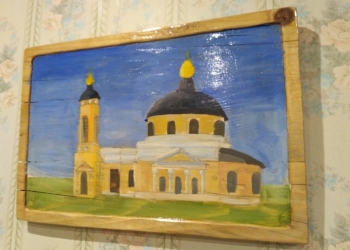 Пано. Декор для интерьера. Храм Архангела Михаила.