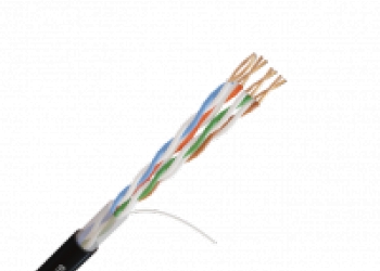 UTP 4PR 24AWG CAT5 305 м. Cu черный, внешний