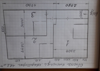 1-к квартира, 13 м2, 1/3 эт.