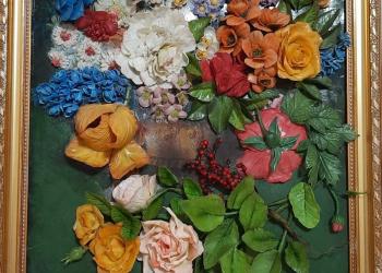 Картина из холодрого фарфора