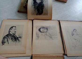 Репин 20 рисунков 1937г.