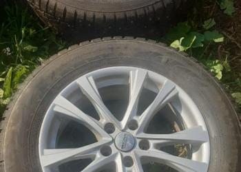 Зимняя резина на дисках R17 на тойоту