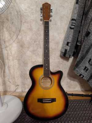 Гитара акустическая новая