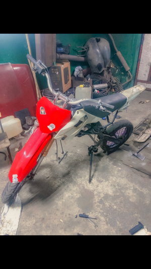 Разбор питбайка