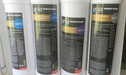 Картриджи для фильтра воды