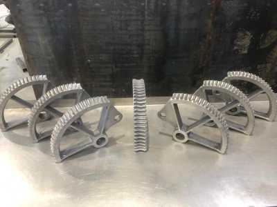 Сектор червячный стояночного тормоза.