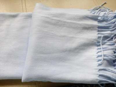 Шарф голубой