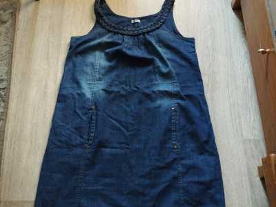 Джинсовый комбинезон