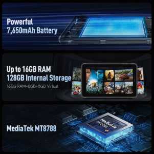 Планшет защищённый Ulefone Armor Pad Pro с 16 Гб оперативки