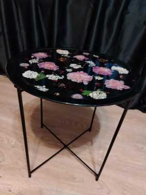 Журнальный столик из эпоксидной смолы