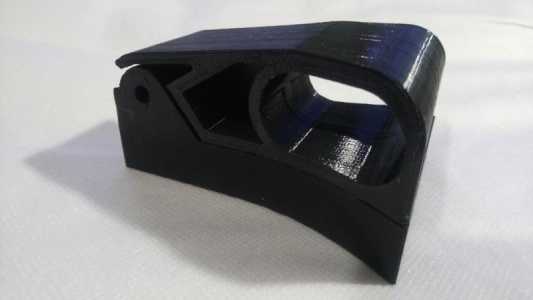 Ушко ручки шторной двери с креплением