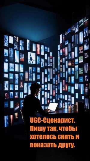 Сценарист продающих рилс, шорт роликов