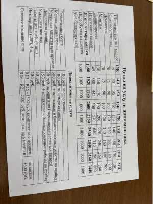 Шиномонтаж