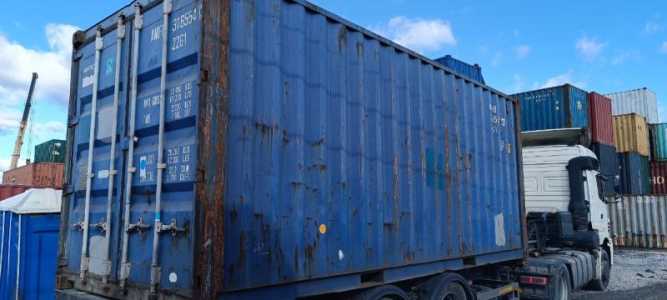 Контейнер морской