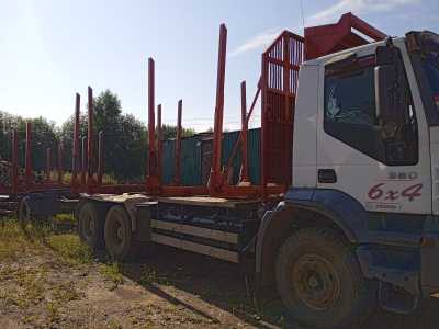 Автомобиль сортиментовоз IVEKO TRAKKER AD380T38H