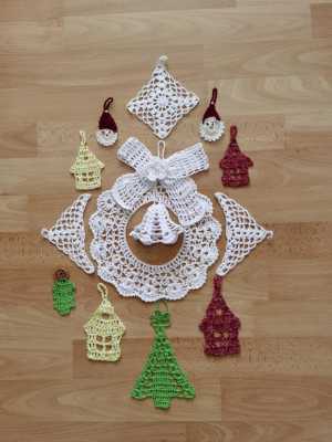 Новогодние украшения для елки