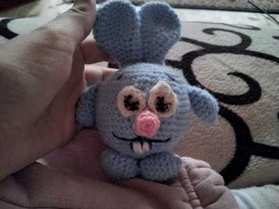 Вязаная игрушка Крош