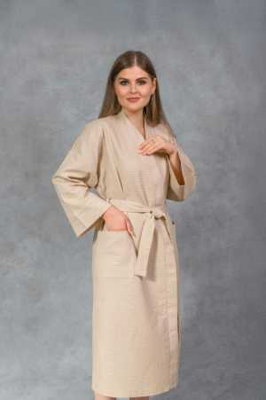 халаты вафельные женские