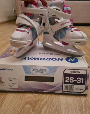 Коньки детские раздвижные Norway 26-31 размер