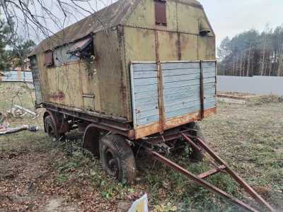 Строительный вагончик (бытовка) на колесах