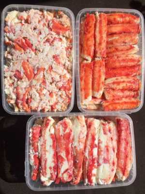 Икра красная / Краб Камчатский