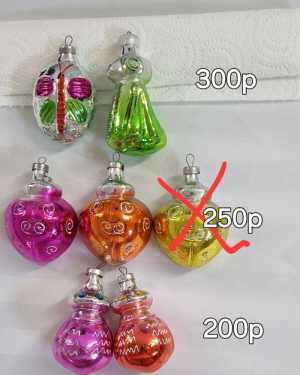 Ёлочные украшения ссср