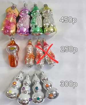 Ёлочные украшения ссср