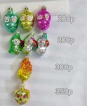 Ёлочные украшения ссср