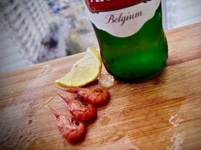 Креветка черноморская варёная