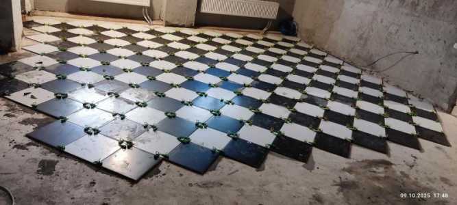 Плиточник! Укладка крупноформатной плитки.