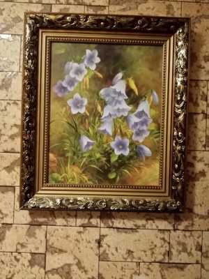 Картина колокольчики