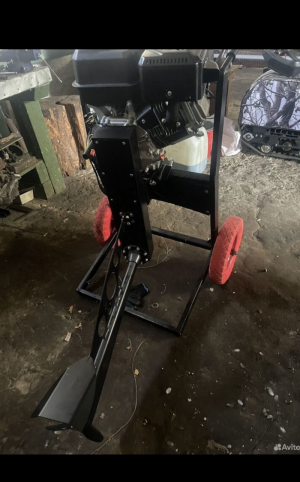 мотор болотоход с ногой максим