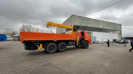 Аренда и услуги манипулятора-вездехода, стрела 7 т, 19 м, борт 8 т, 6 м