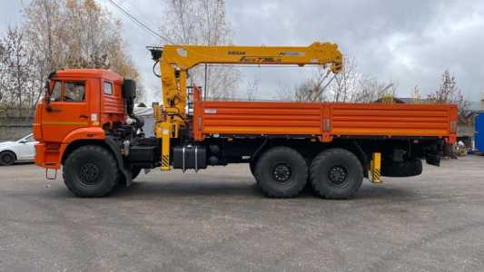 Аренда и услуги манипулятора-вездехода, стрела 7 т, 19 м, борт 8 т, 6 м