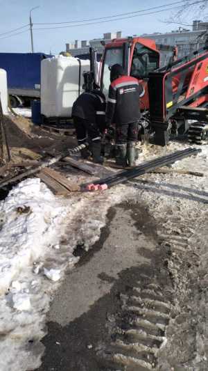ГНБ бурение, прокол под дорогой