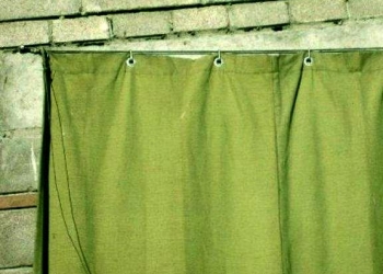 Штора брезентовая