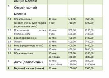 Массаж. Скидка 50% на первый сеанс.